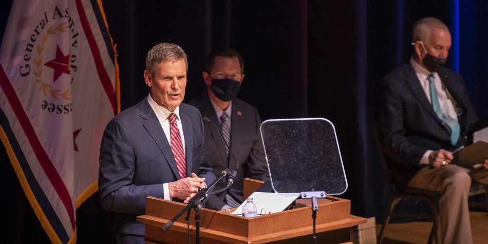 Gov. Bill Lee at 2021 State of the State address