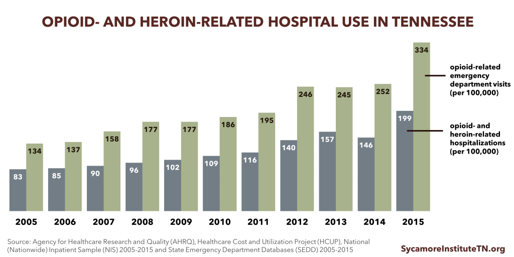 Opioid & Heroin-Related Hospital Use in TN